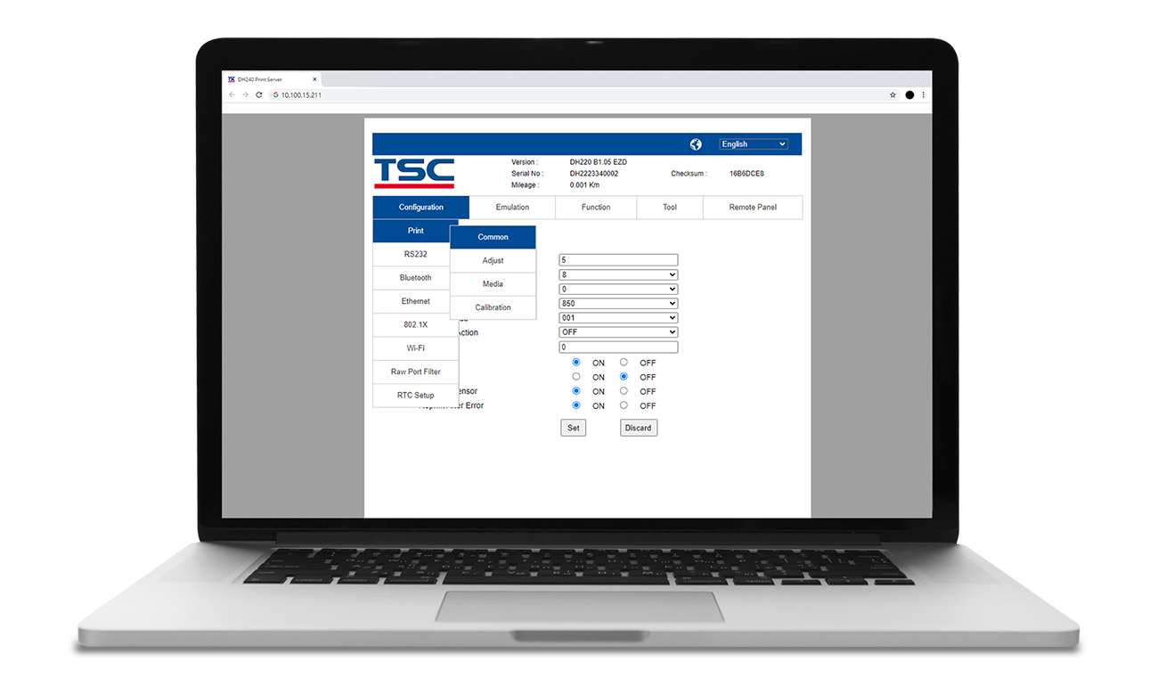 Internal Embedded Webpage